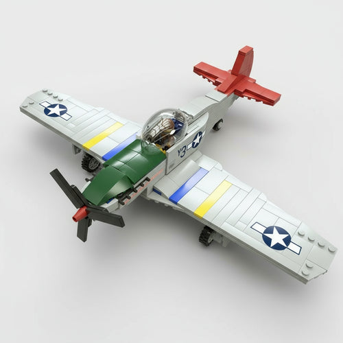 Grijze straaljager | Bouwsteentjes