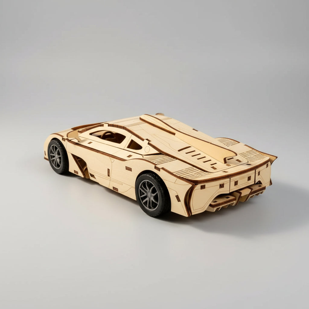 Sportauto | Houten Bouwpakket