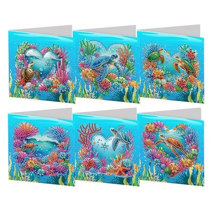 Verschillende Kaarten | 6 stuks | Diamond Painting