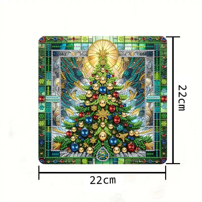 Kerstboom | Deurhanger | Diamond painting