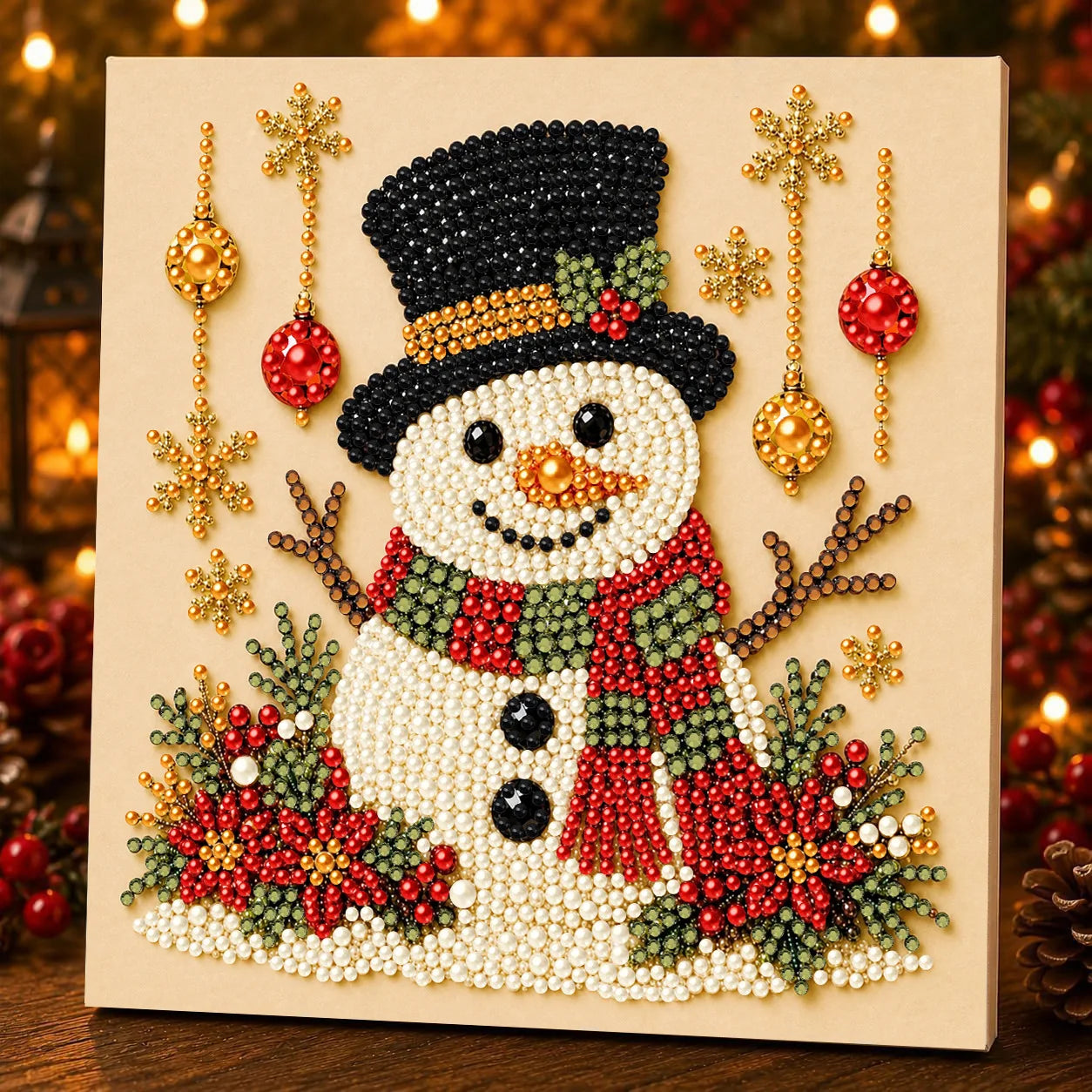 Kerst schilderijtje | Diamond painting