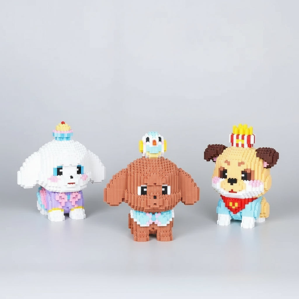 Puppy´s | Bouwsteentjes