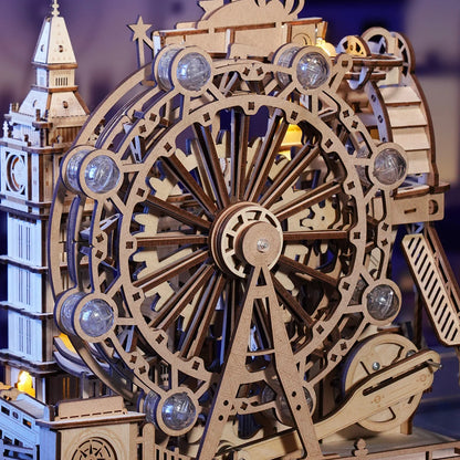 Londen 3D Knikker Baan | Houten Bouwpakketten