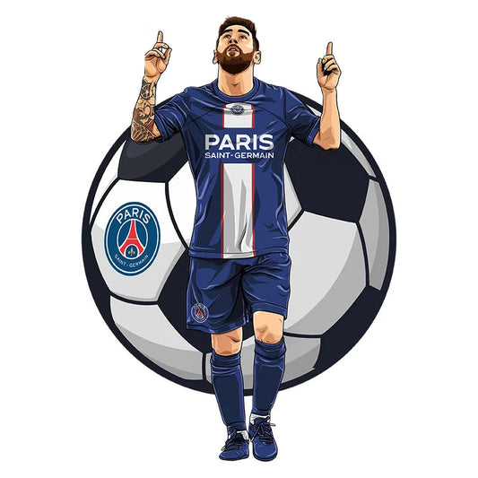 Messi PSG | Houten Puzzel