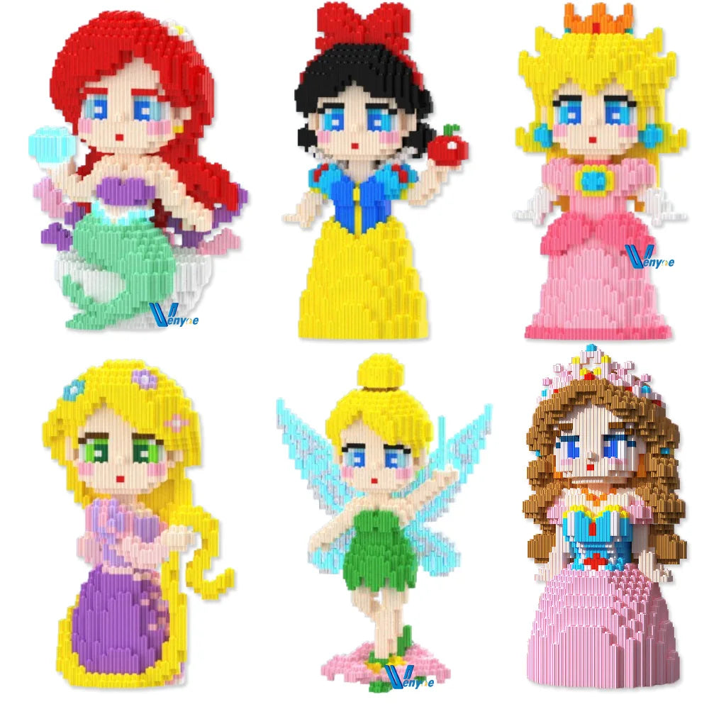 Prinses met vleugels | Bouwsteentjes