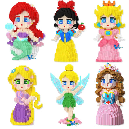 Prinses met vleugels | Bouwsteentjes