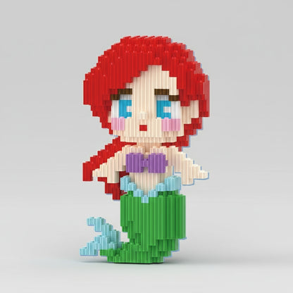 Zeemeermin prinses | Bouwsteentjes