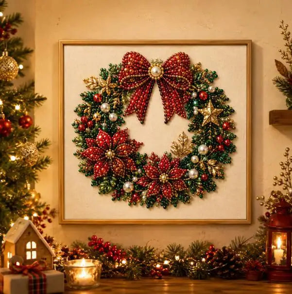 Kerst schilderijtje | Diamond painting