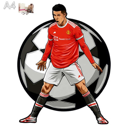 Ronaldo Manchester United | Houten Puzzel
