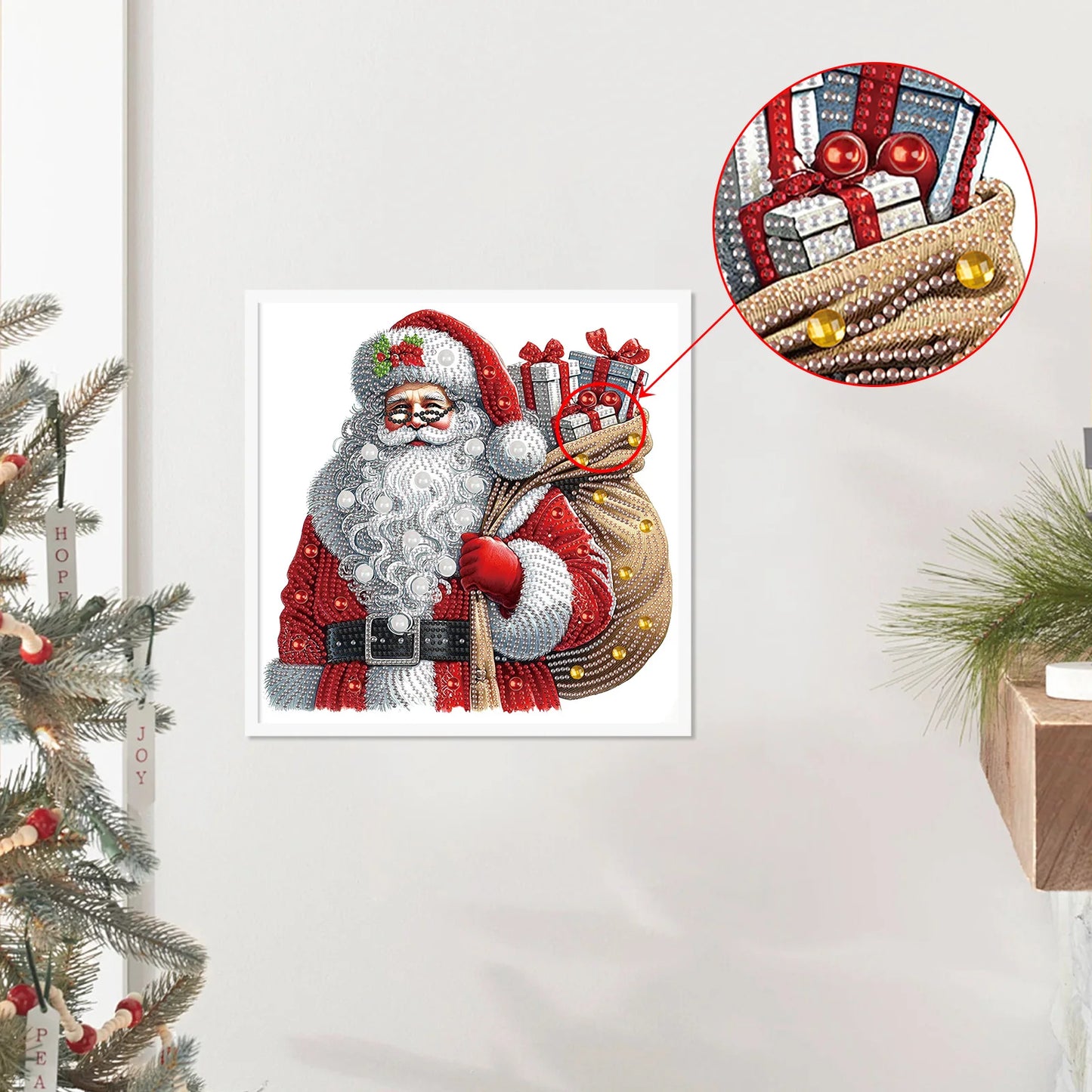 Kerstman | Diamond painting