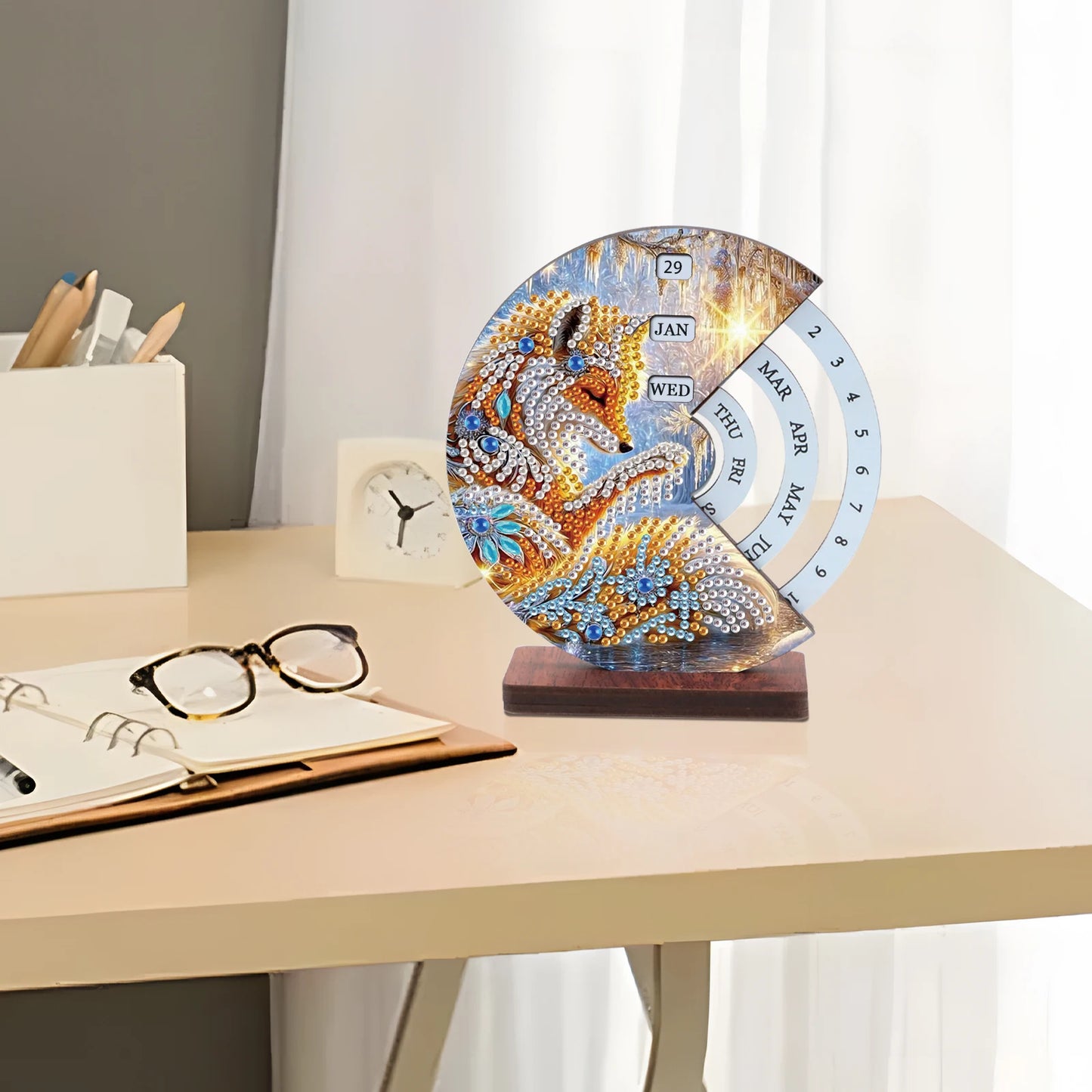 Vos | Kalender | Diamond painting