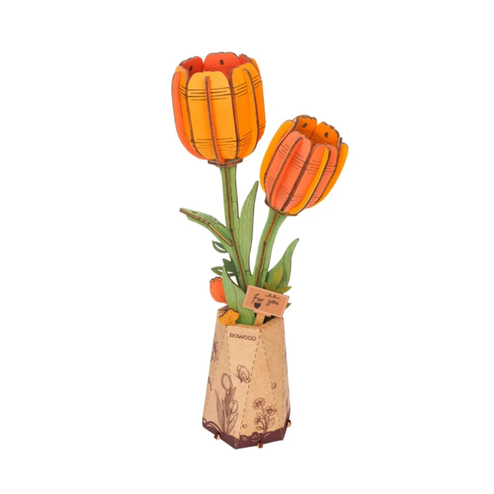 Bloemen | Houten Bouwpakketten