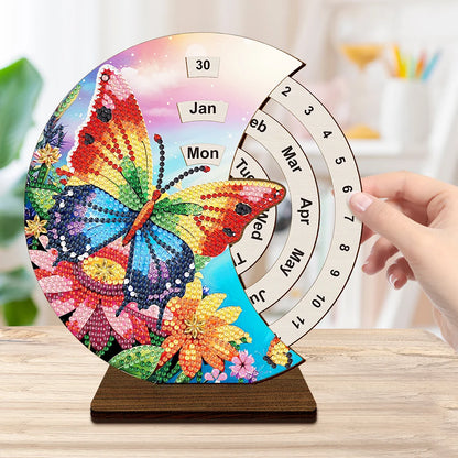 Regenboog vlinder | Kalender | Diamond painting