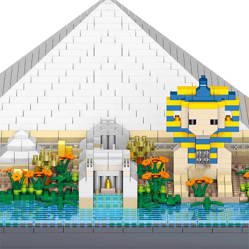 Oude Egyptische Piramide | Bouwsteentjes