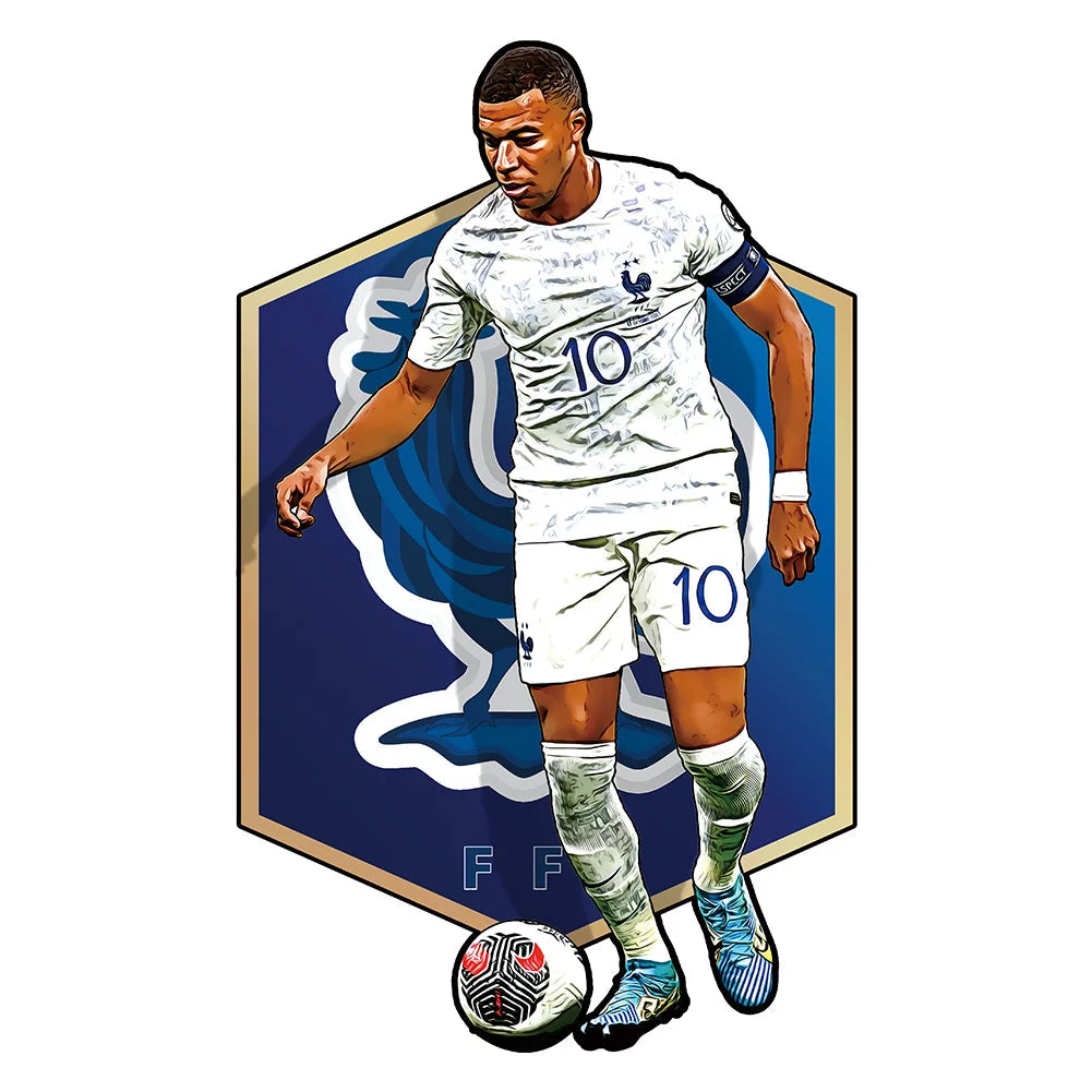 Mbappé Frankrijk | Houten Puzzel
