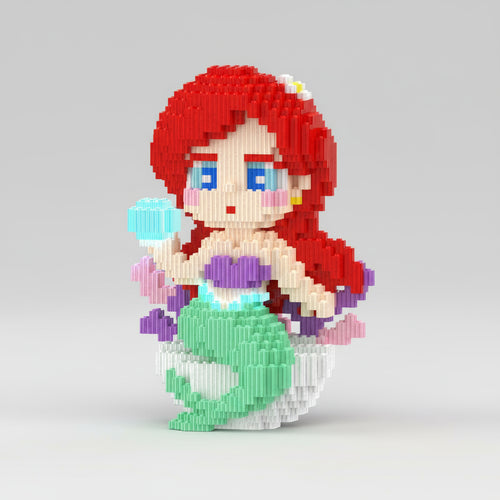 Zeemeermin prinses | Bouwsteentjes