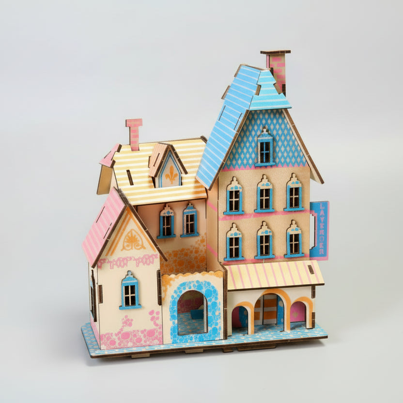 Groot huis | Houten Bouwpakket