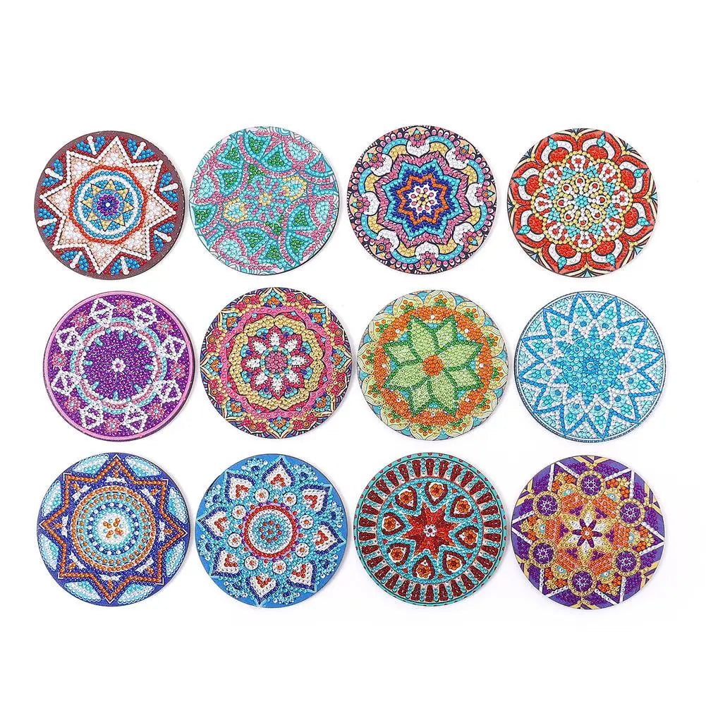 Mandala Onderzetters | Diamond Painting