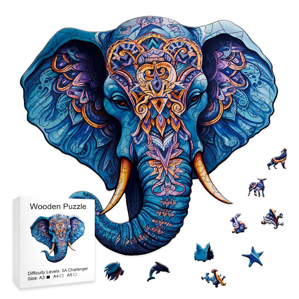 Olifant  | Houten Puzzel