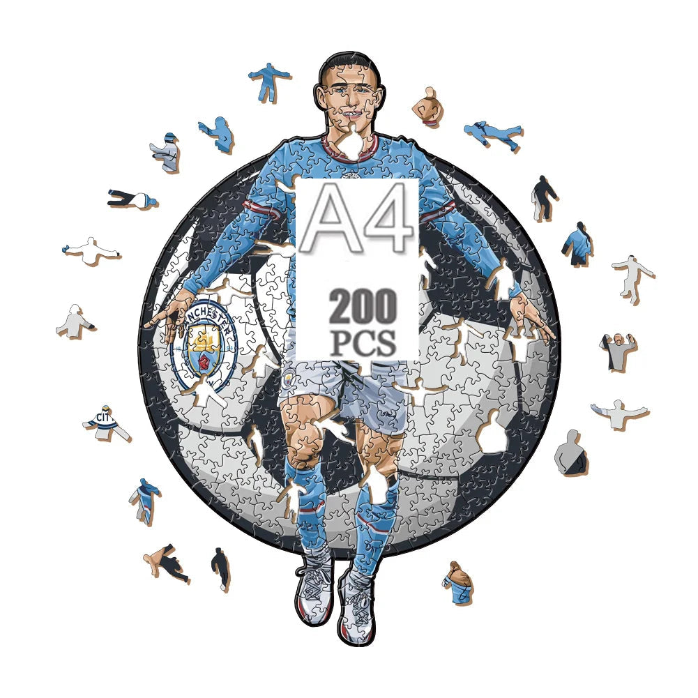 Phil Foden | Houten Puzzel