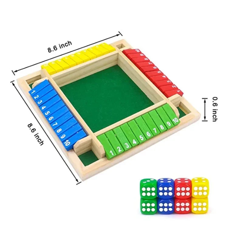 Dobbelspel 4 zijdes | Hobby & Spel Hoek