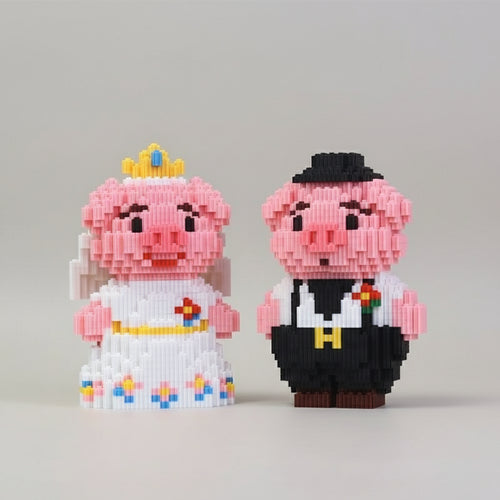 Getrouwde Varkens | Bouwsteentjes