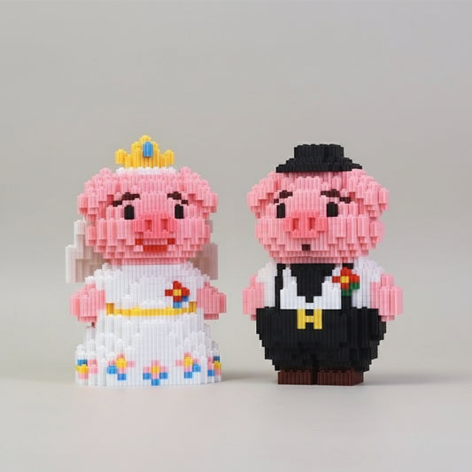 Getrouwde Varkens | Bouwsteentjes