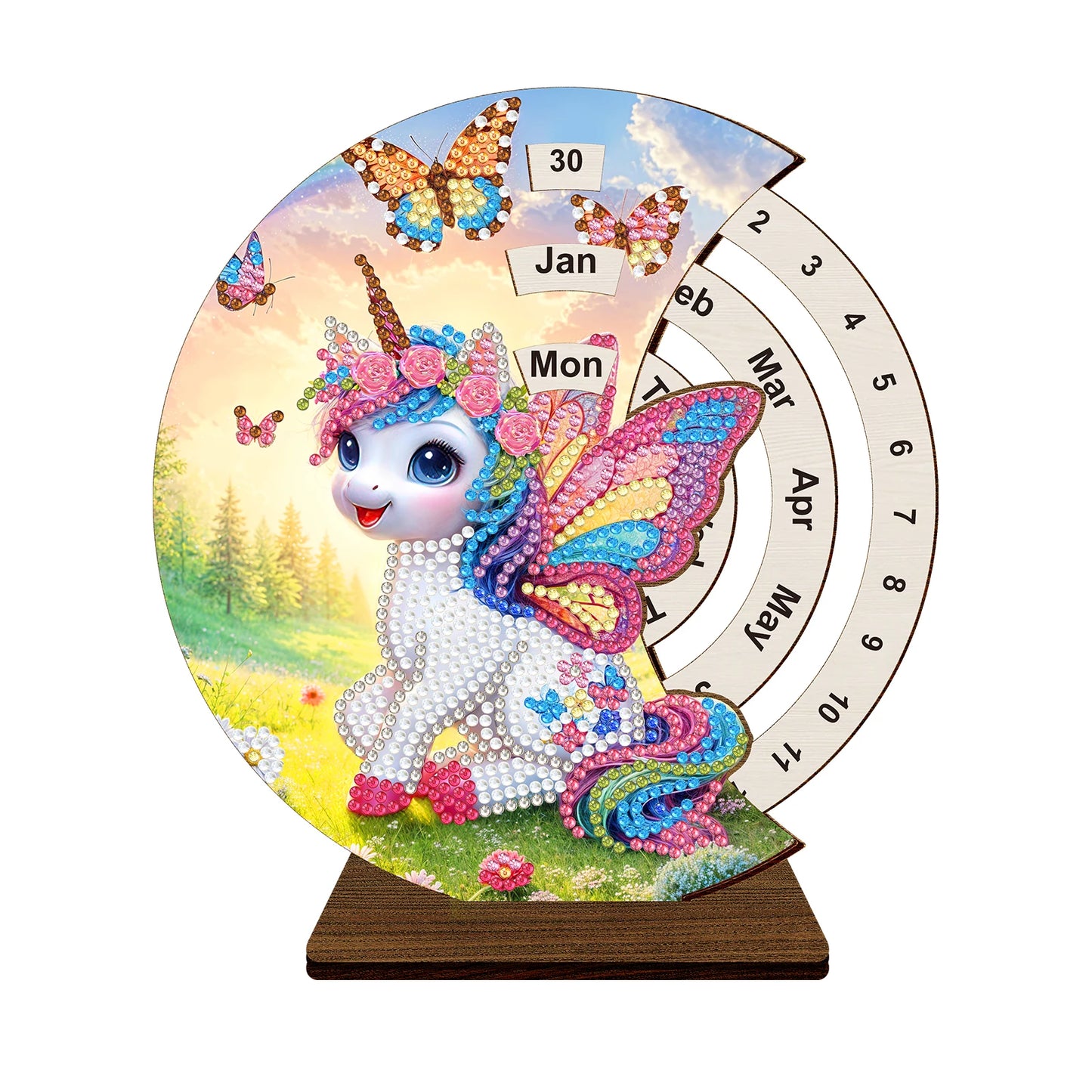 Eenhoorn | Kalender | Diamond painting
