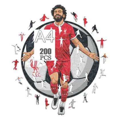 Mohamed Salah | Houten Puzzel