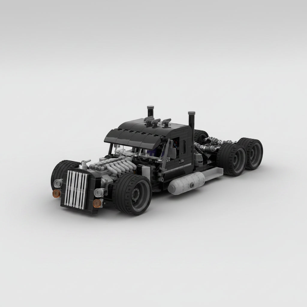 Amerikaanse semi-truck | Bouwsteentjes