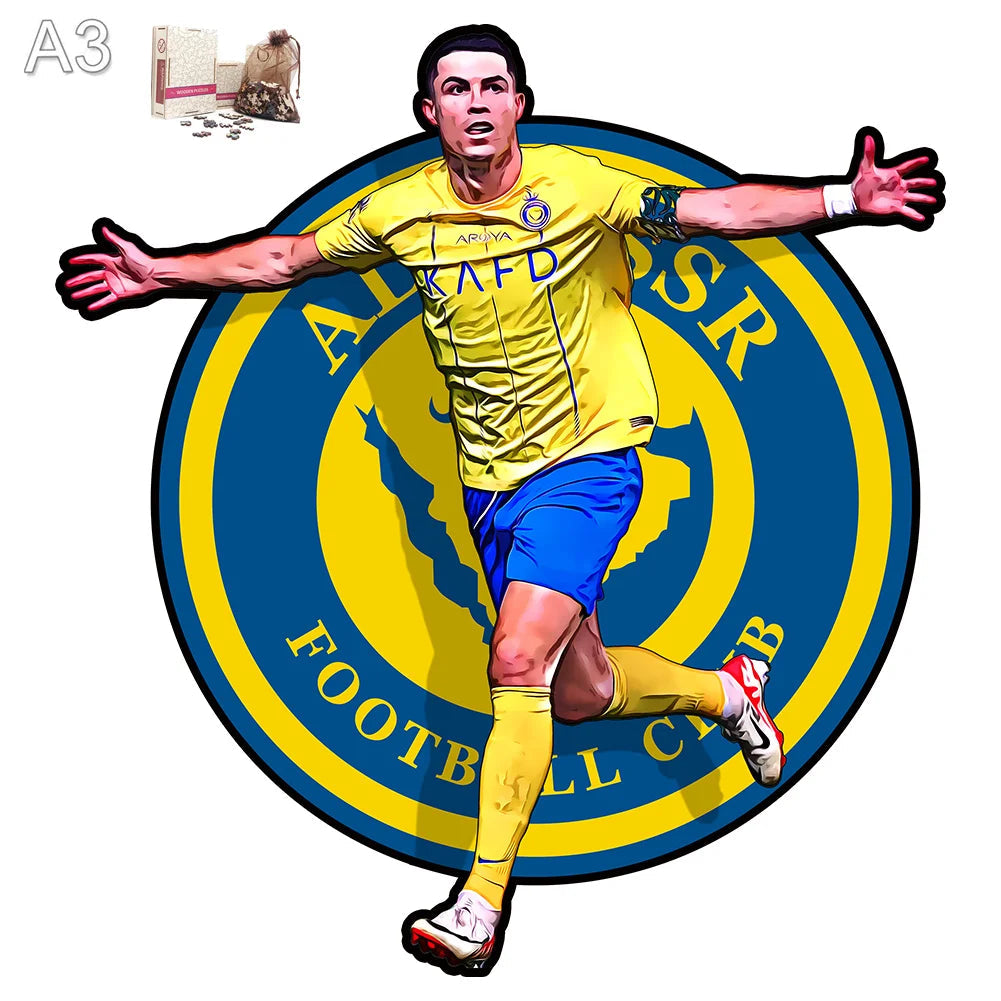 Ronaldo Al-Nassr | Houten Puzzel