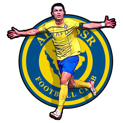 Ronaldo Al-Nassr | Houten Puzzel
