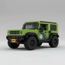 Groene auto | Bouwsteentjes