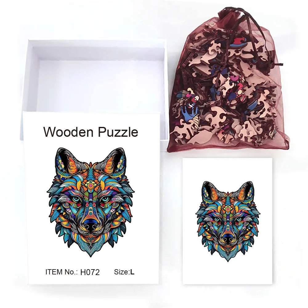 Wolf  | Houten Puzzel