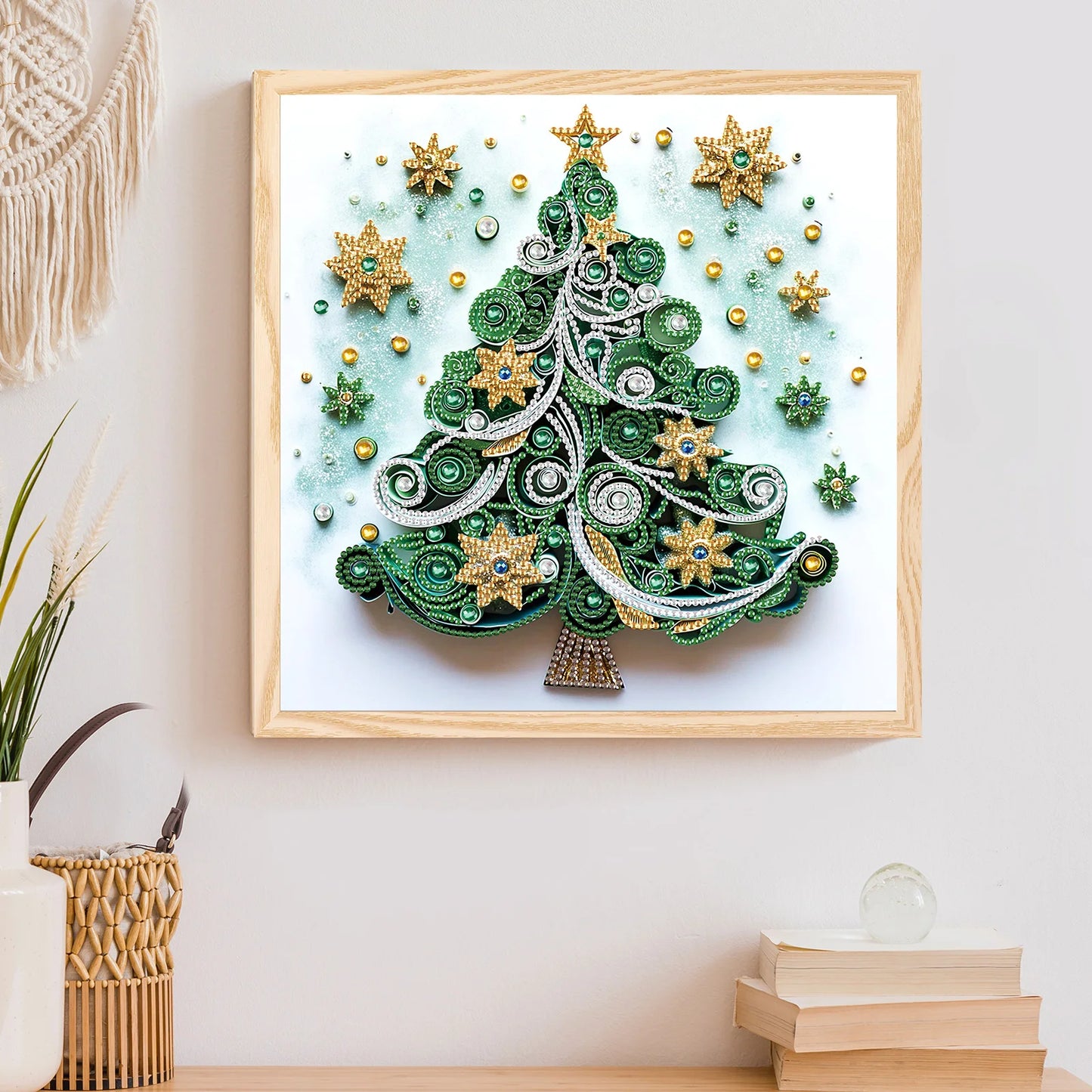 Kerstboom | Diamond painting