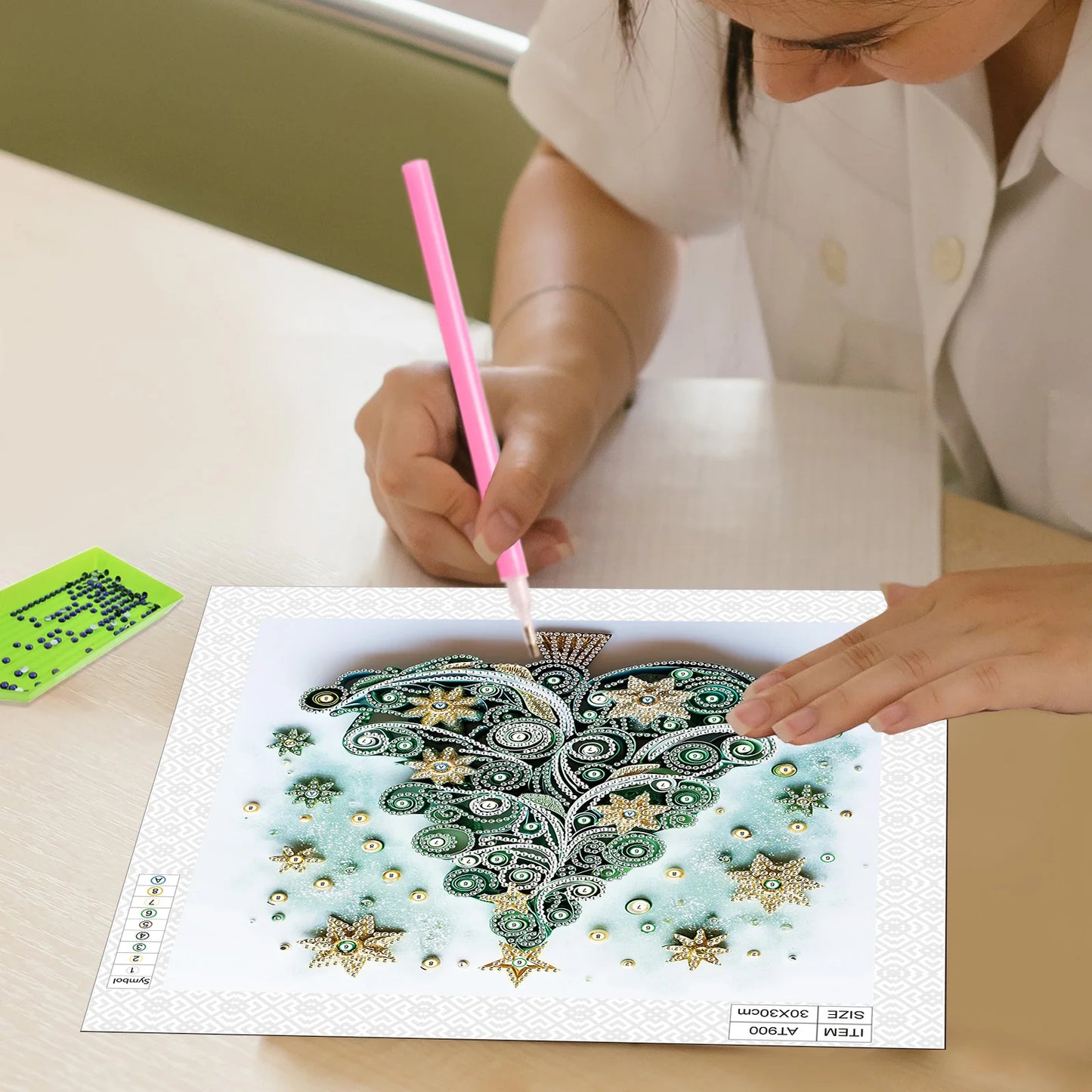 Kerstboom | Diamond painting