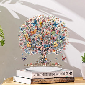 5D Vlinder boom | Diamond painting