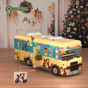 Kerst bus | Bouwsteentjes