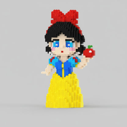 Prinses met appel | Bouwsteentjes