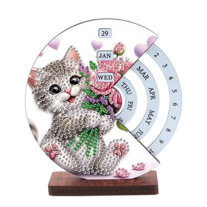 Kitten | Kalender | Diamond painting