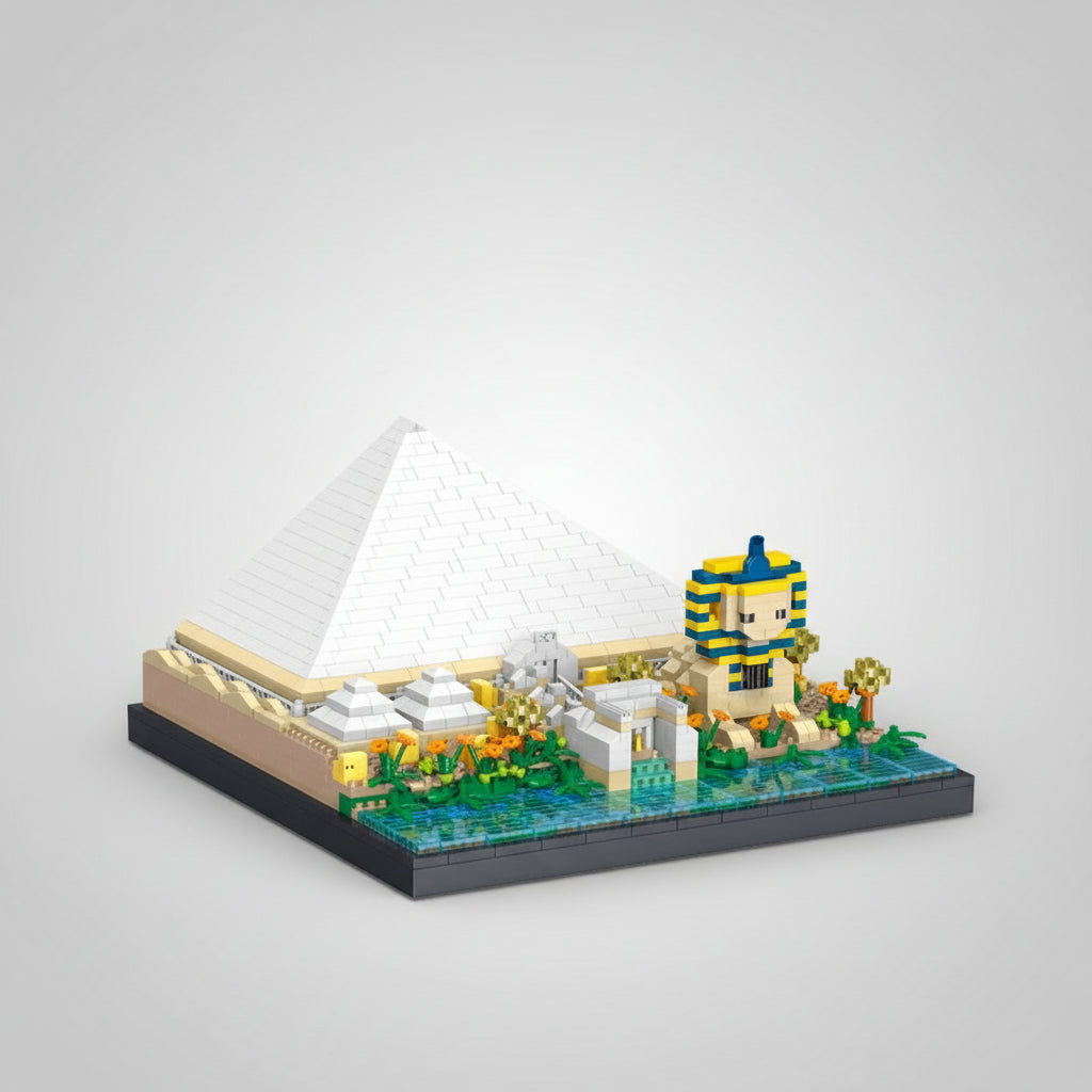 Oude Egyptische Piramide | Bouwsteentjes