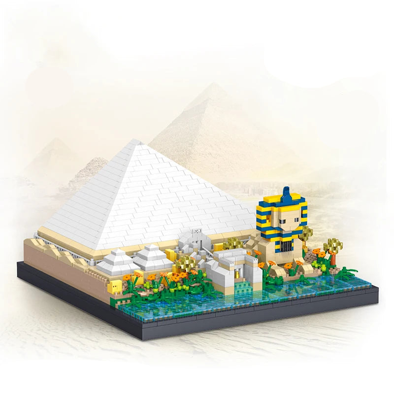 Oude Egyptische Piramide | Bouwsteentjes