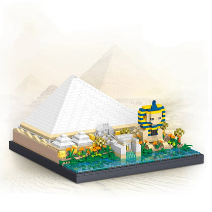 Oude Egyptische Piramide | Bouwsteentjes