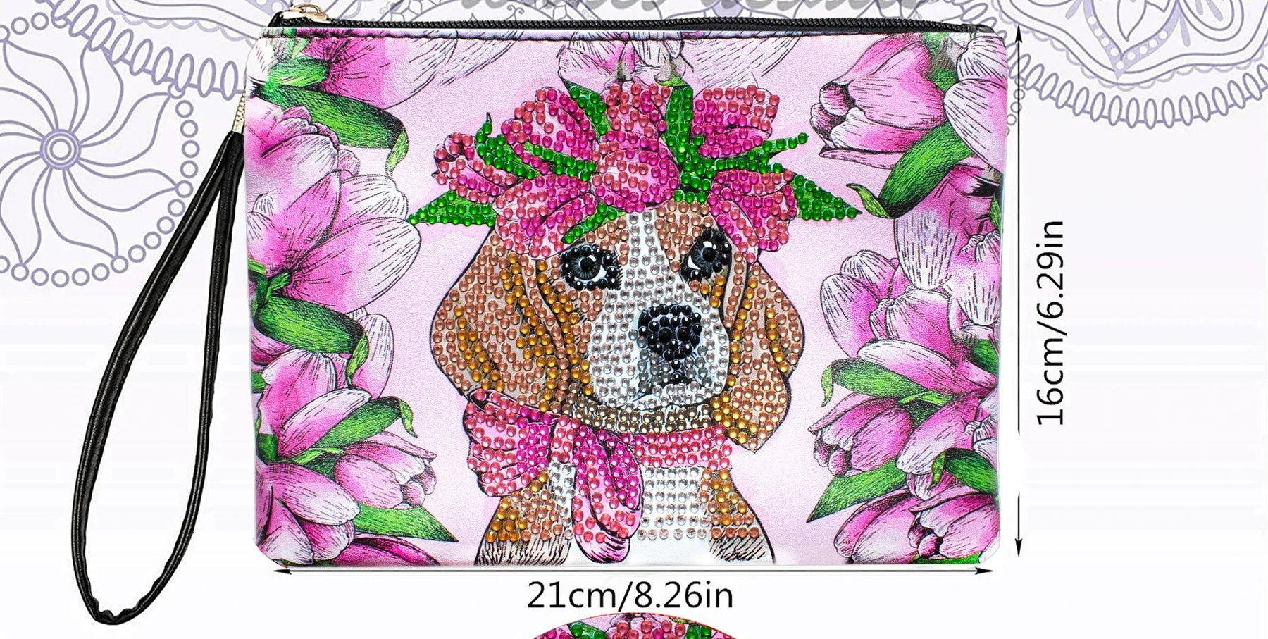 Hond Portomonee | Diamond Painting