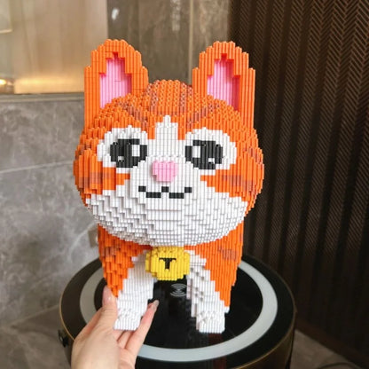 Mega Oranje Kat | Bouwsteentjes