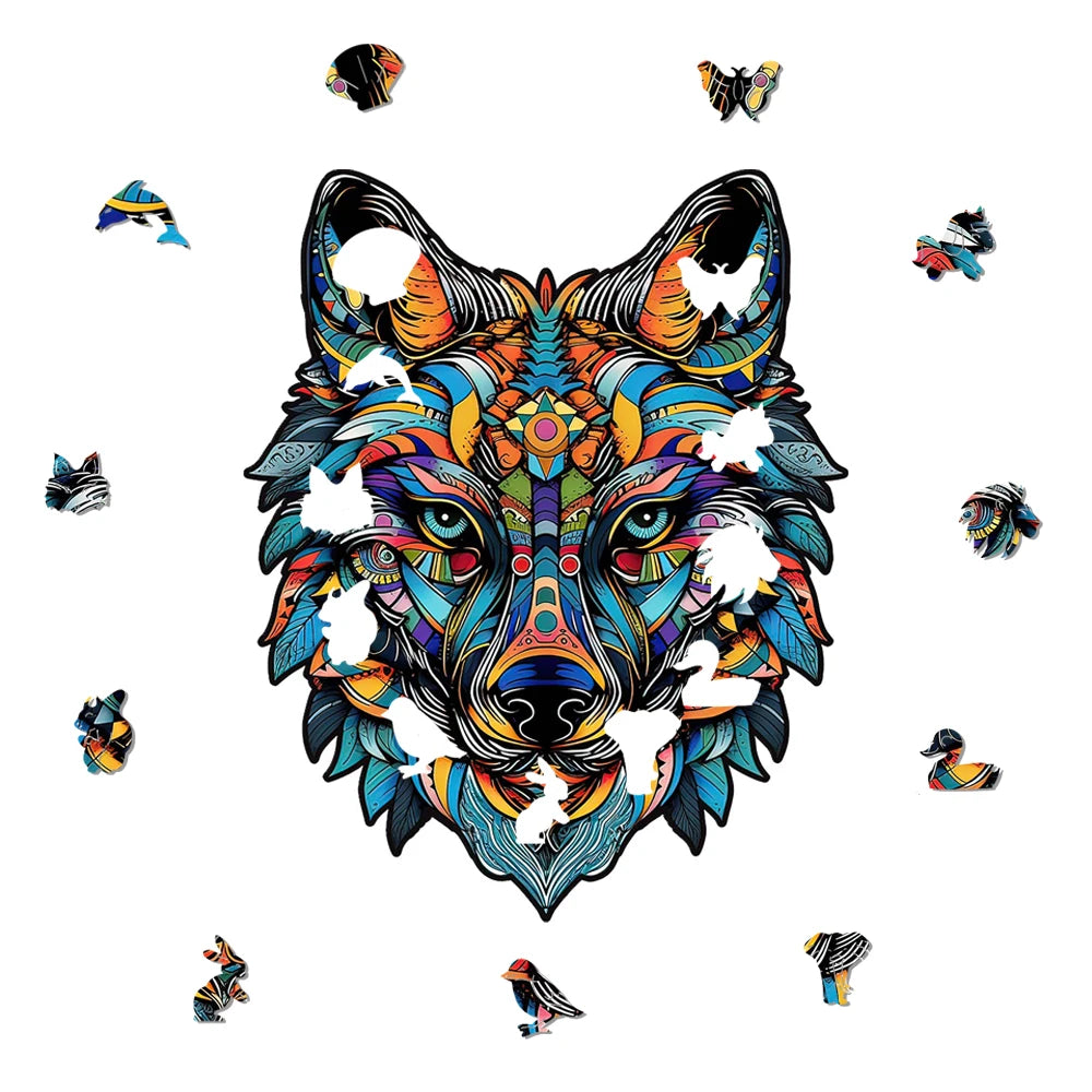 Wolf  | Houten Puzzel