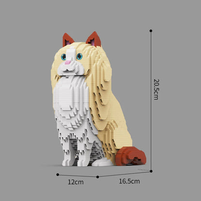 Ragdoll Kat | Bouwsteentjes
