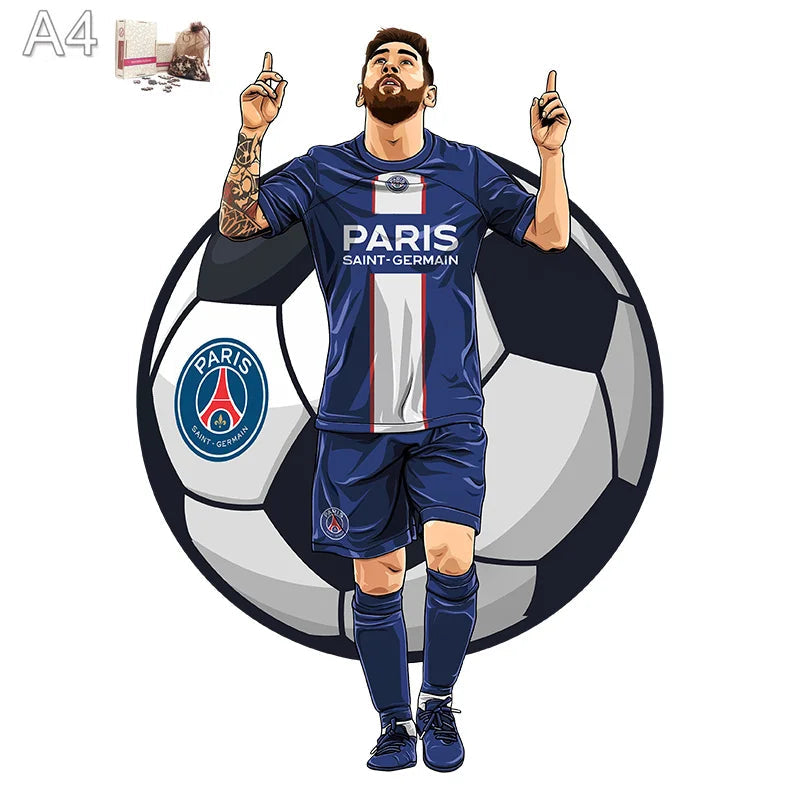 Messi PSG | Houten Puzzel