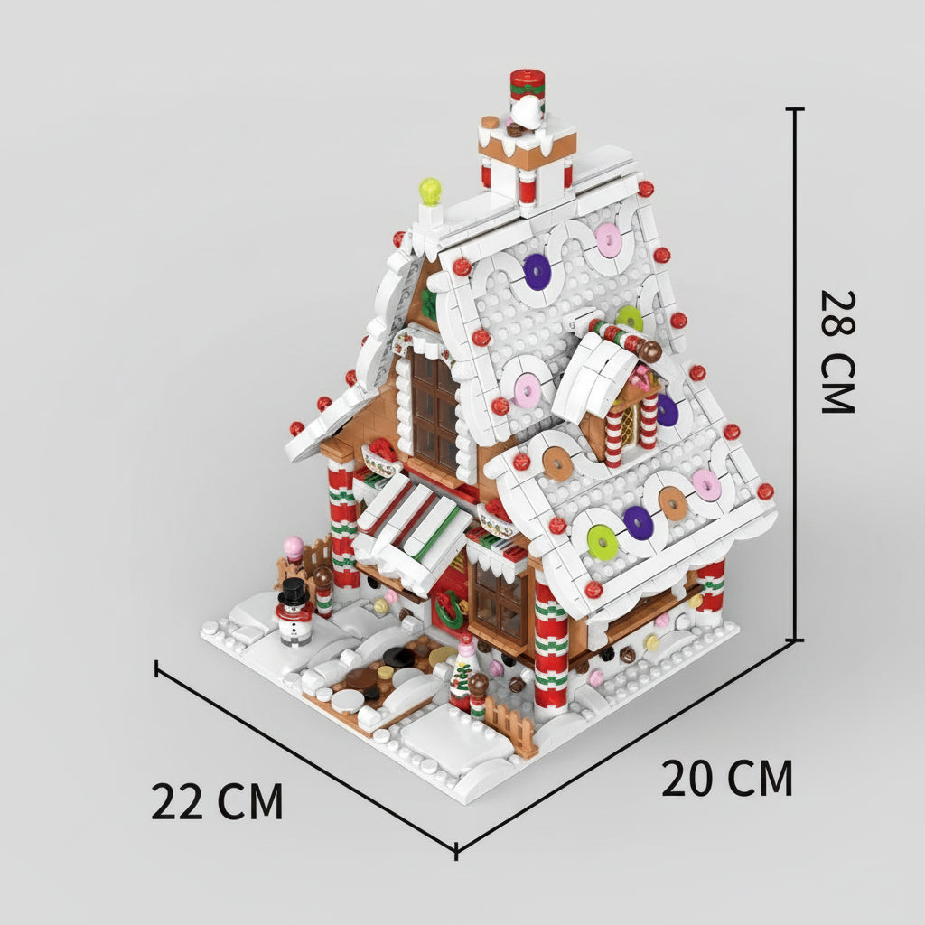 Kerst Villa | Bouwsteentjes