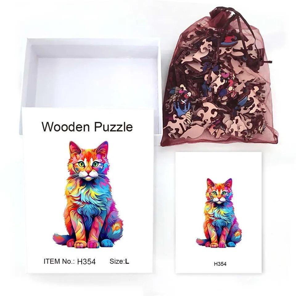 Kat  | Houten Puzzel